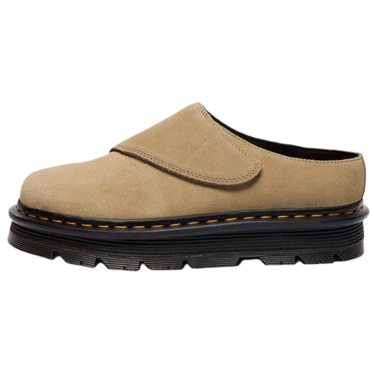 Dr.Martens Abrasion Resistant Closed Toe Slippers Unisex Beige