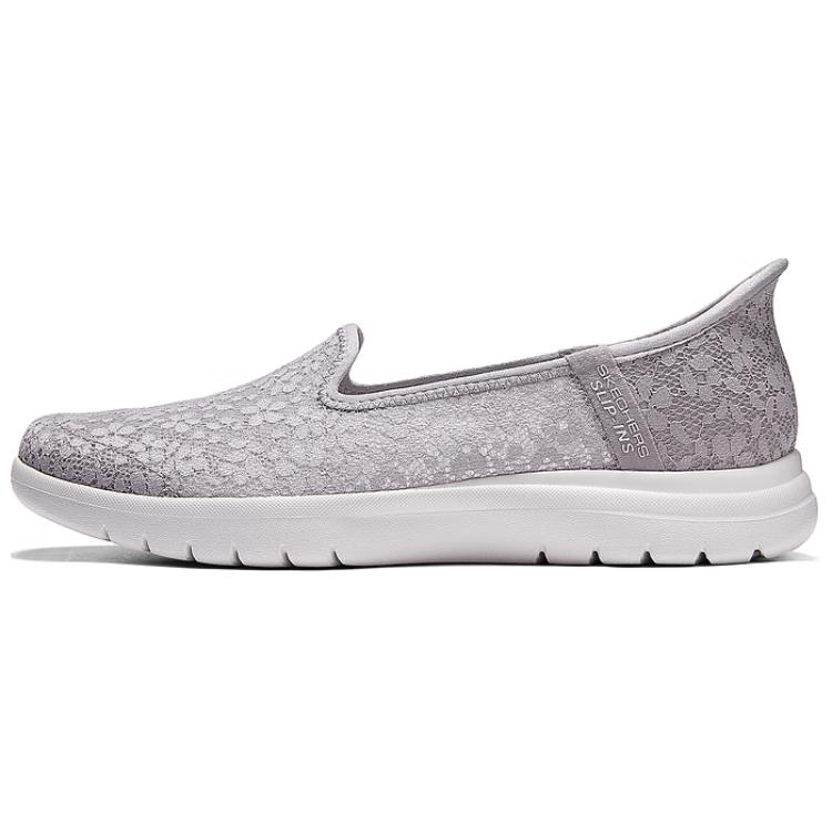 Skechers Durable Breathable Low-Top Casual Shoes Women's Lavender