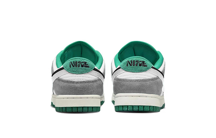 Nike Dunk Low Low-Top Skateboard Shoes Women's Gray White