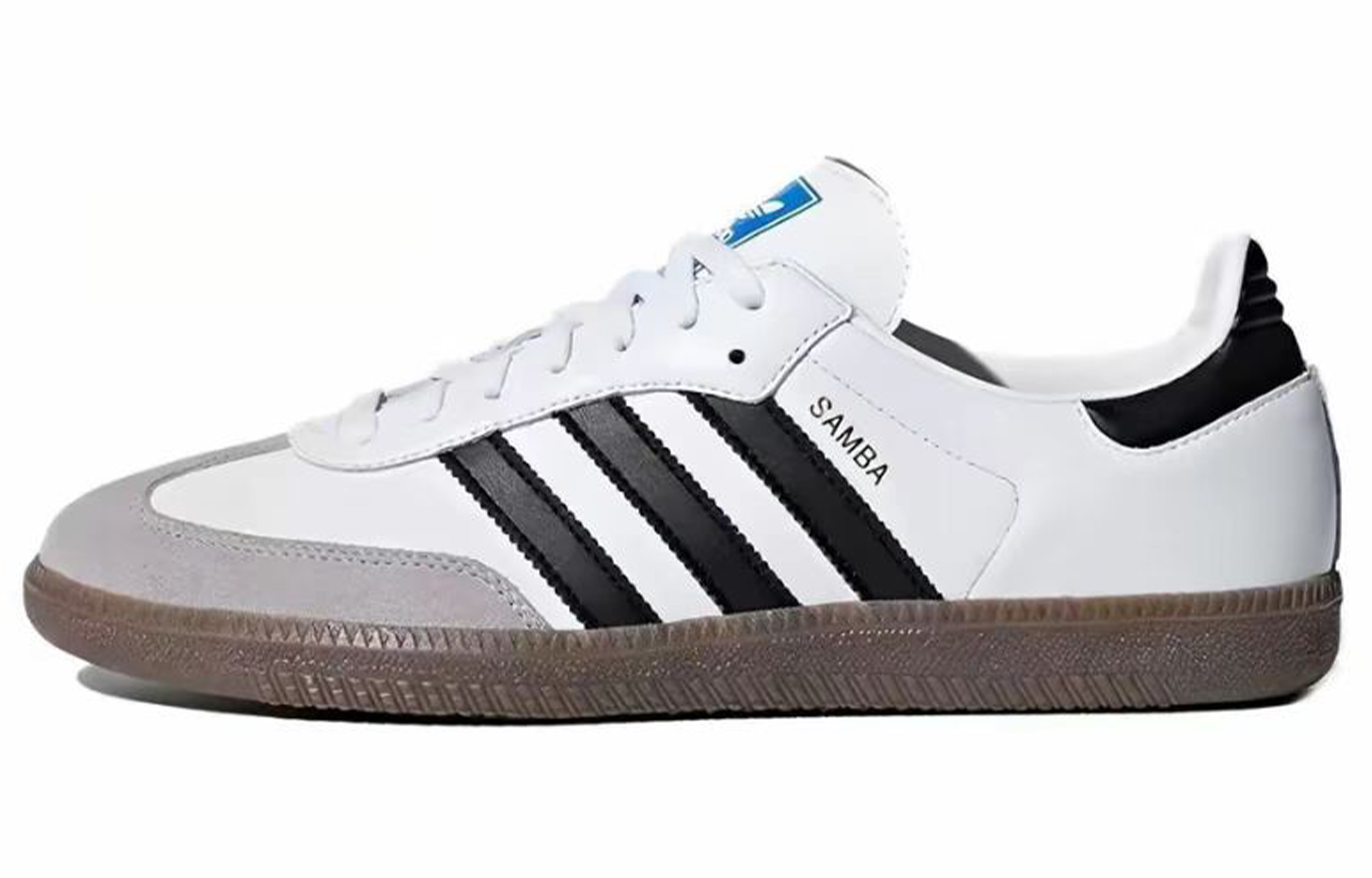 Adidas Originals SAMBA OG Anti-Slip Wear-Resistant Low-Top Skateboard Shoes Unisex Beige Black купить в интернет-магазине Yoocart с быстрой доставкой по России.