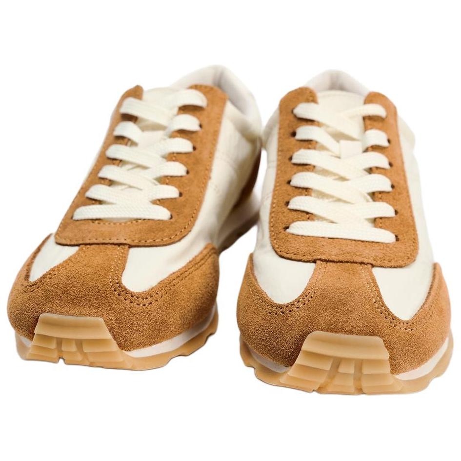 ZARA Low top Casual Shoes Women's Brown Yellow купить в интернет-магазине Yoocart с быстрой доставкой по России.