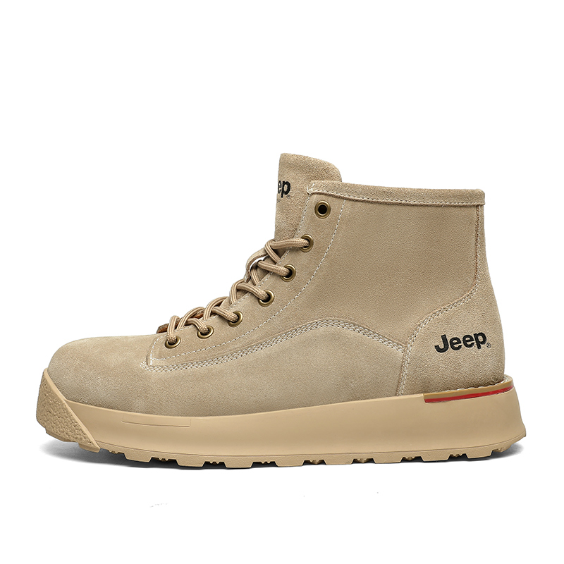 Jeep Work Boots Men Low-Top Earth Yellow