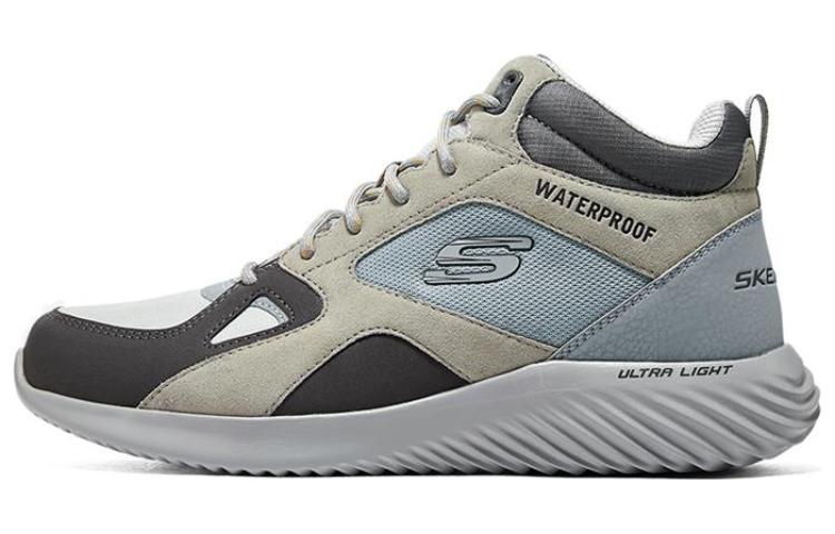 Skechers Mid Top Casual Shoes Men's Gray