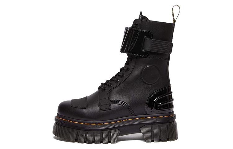 Dr. Martens Dr.Martens Audrick 10 Eye Alternative Leather Lace Up Boots 'Black' Women's