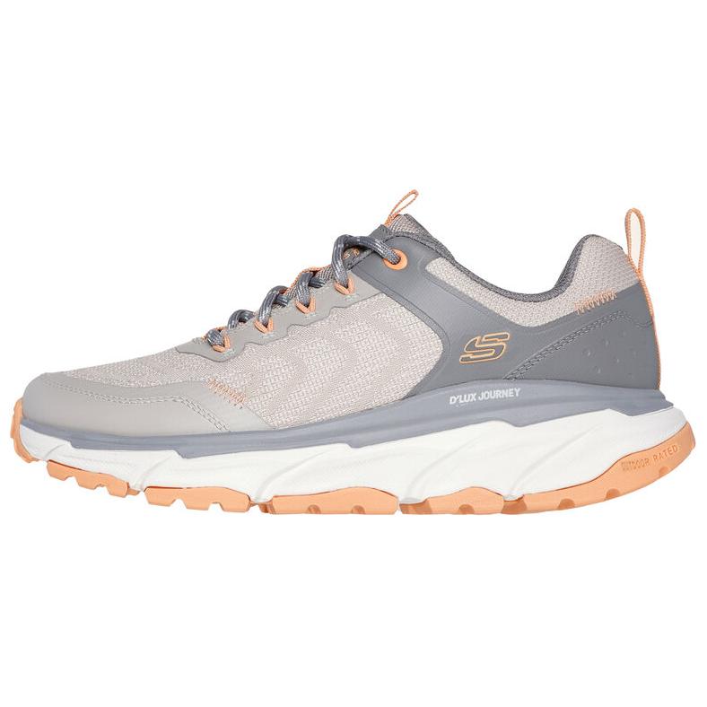 Skechers Relaxed Fit Low Top Hiking Shoes Women's Gray