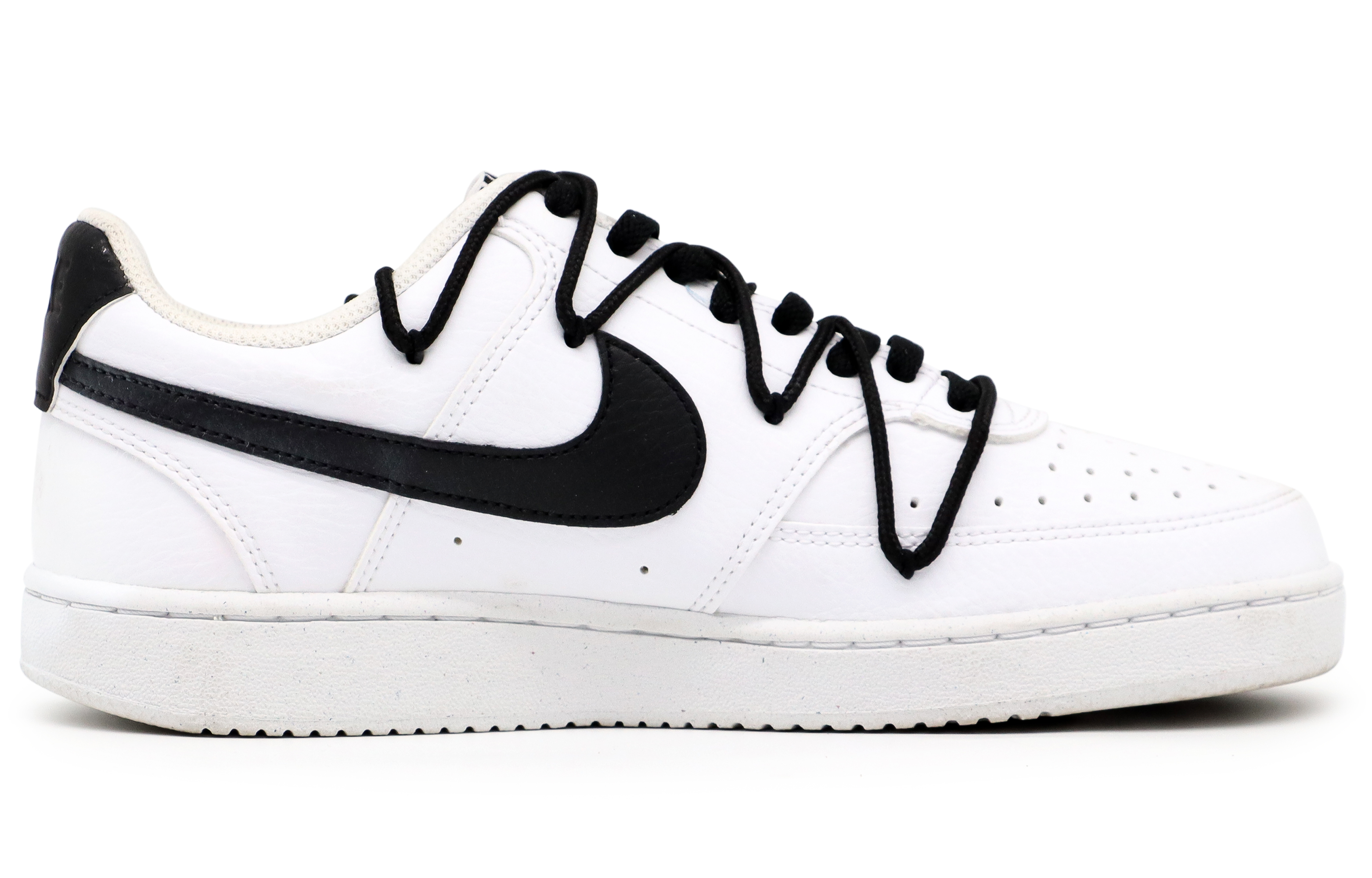 Nike Court Vision 1 Skateboard Shoes Men's Low Top White/Black купить в интернет-магазине Yoocart с быстрой доставкой по России.