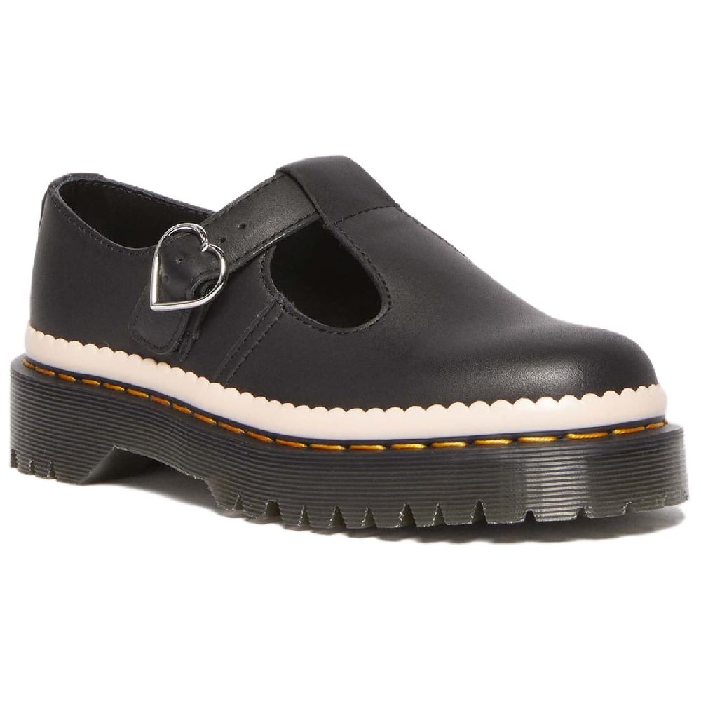 Dr.Martens 1460 POLLEY BEX Casual Single Shoes 3.5cm Women's Black Pink