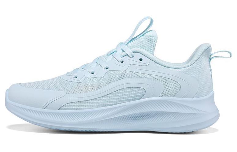 361° Slip-Resistant Breathable Low-Top Running Shoes Women's Misty Blue Yarn
