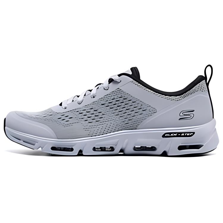 Skechers Sport Low Top Casual Shoes Women's Gray Purple