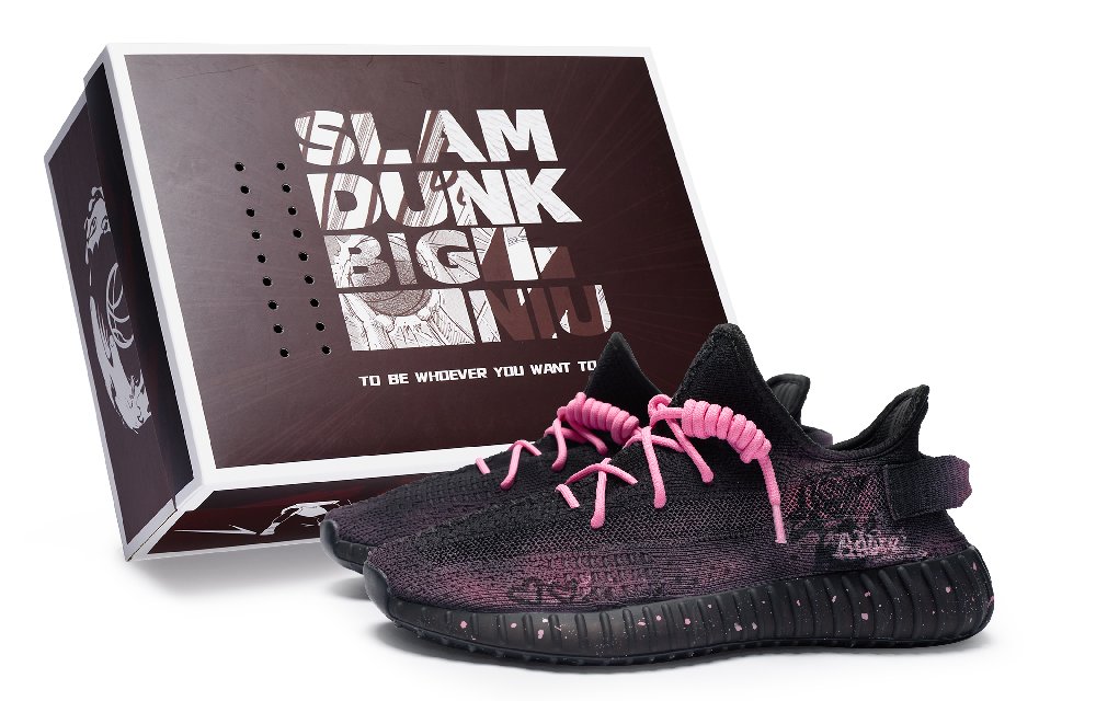 Adidas Originals Yeezy Boost 350 V2 811 Manufacture Rose Pink Special Shoe Box Low-Top Casual Shoes Unisex Black Pink