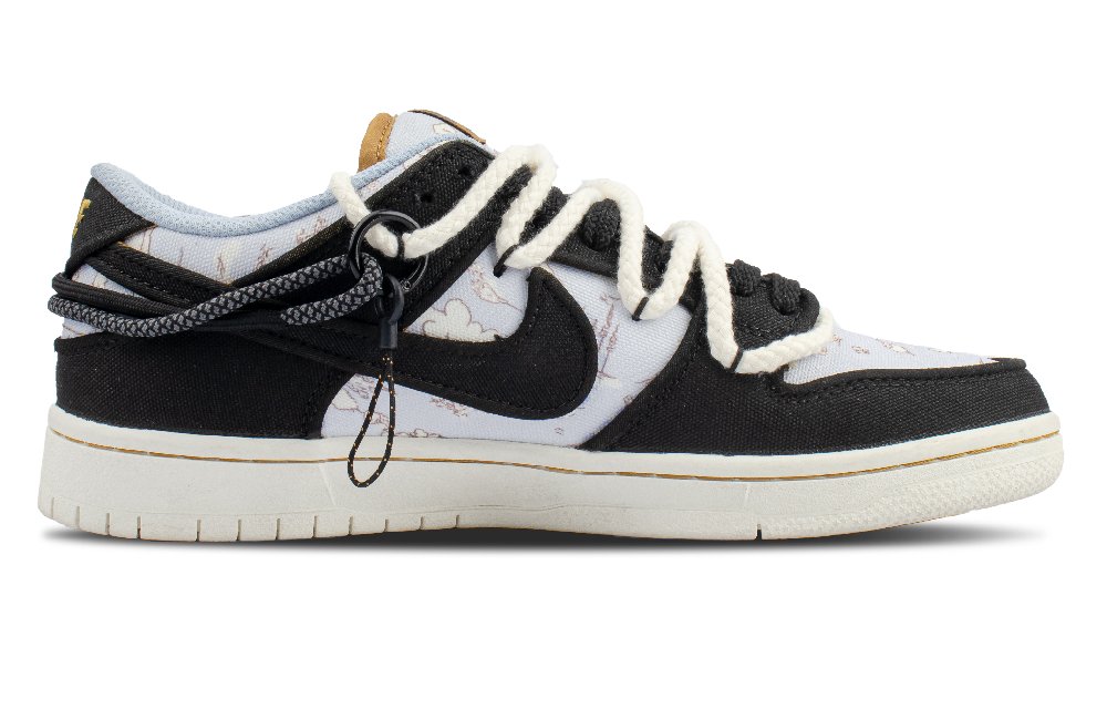 Nike Dunk SB Cushioning Low Top Skateboard Shoes Unisex Black