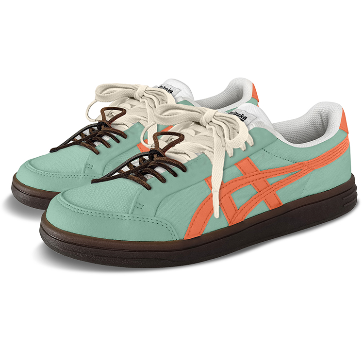 Onitsuka Tiger Advanti Anti-Slip Wear-Resistant Low-Top Skateboard Shoes Unisex Green