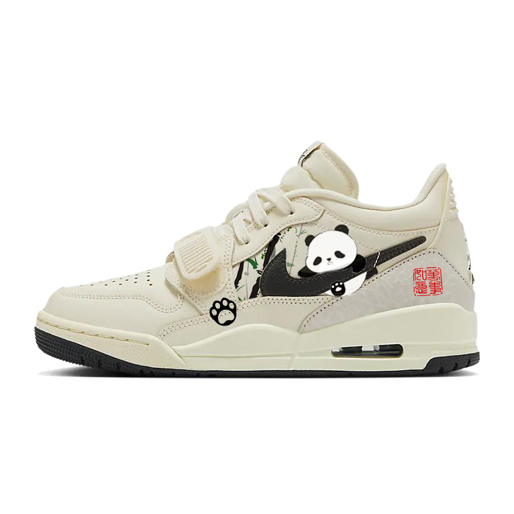 Jordan Legacy 312 Anti-Slip Wear-Resistant Low-Top Vintage Basketball Shoes Women's Beige Brown купить в интернет-магазине Yoocart с быстрой доставкой по России.