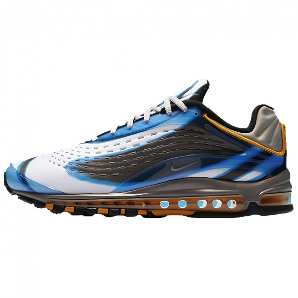 Nike Air Max Deluxe Photo Blue Orange Peel