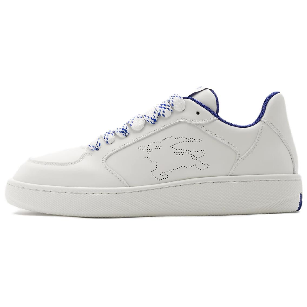 Burberry Stock Low-Top Skateboard Shoes Women's White