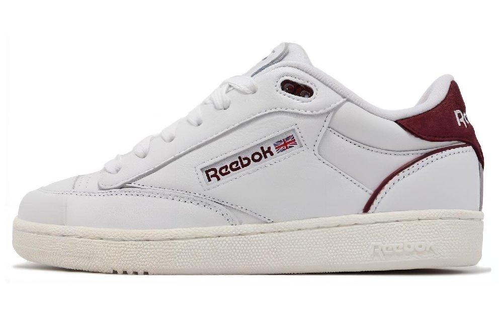 Reebok Club C Bulc 'White Classic Burgundy'