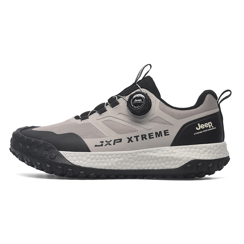 Jeep Running Shoes Men Low-Top Khaki