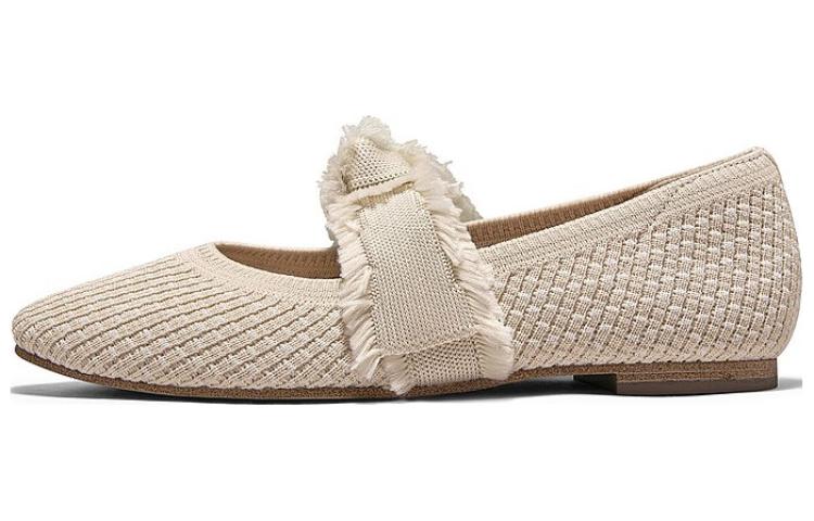 Skechers CLEO SNIP Snip Anti-Slip Wear-Resistant Low-Top Casual Shoes Women's Beige