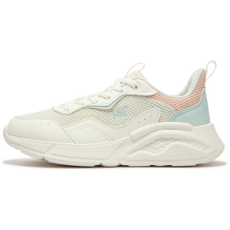 361° Life Collection Anti Slip Wear Resistant Low Top Casual Shoes Women's White Pink Blue купить в интернет-магазине Yoocart с быстрой доставкой по России.