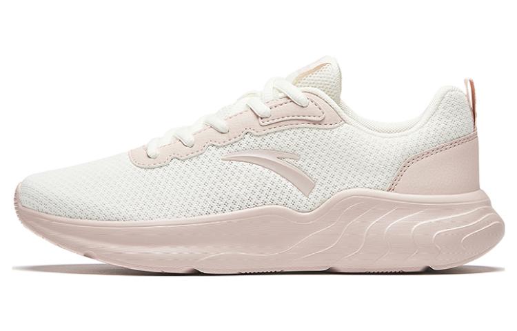 Anta Running Collection Abrasion Resistant Low Top Casual Running Shoes Women's Ivory White Lotus Gray