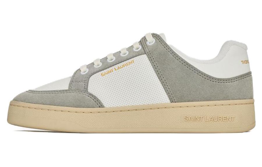 SAINT LAURENT Panelled Lace-up Sneakers
