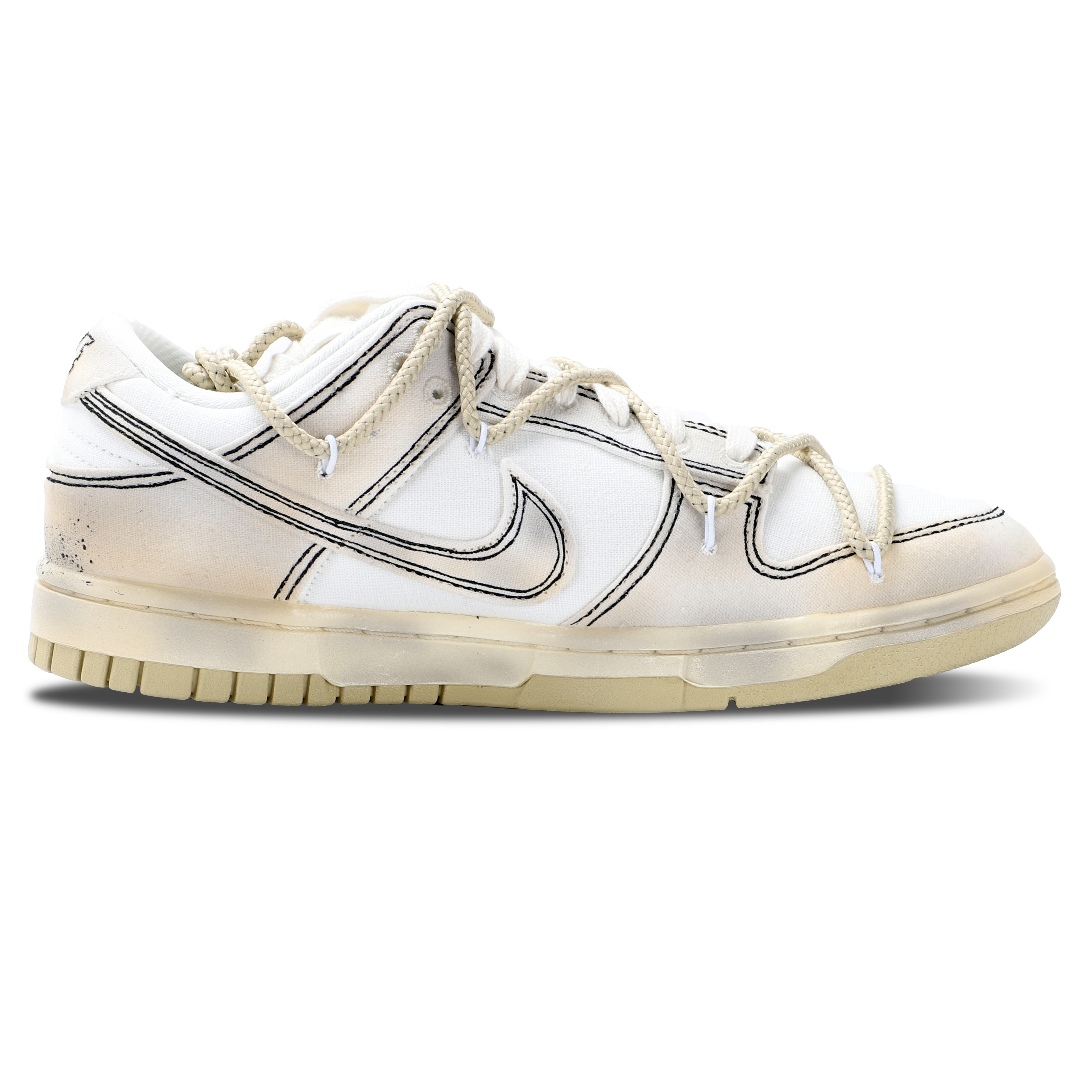 Nike Dunk Low top Skateboard Shoes Women's White