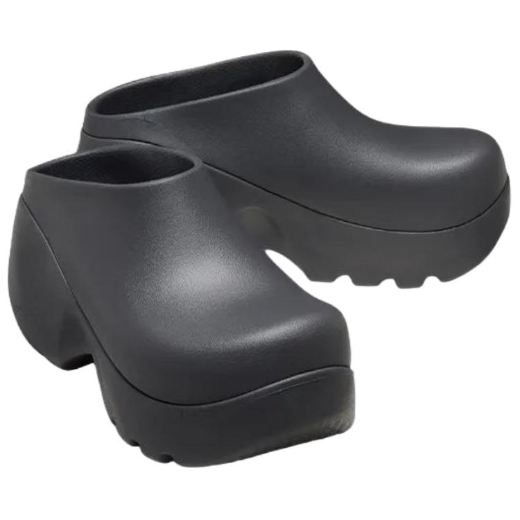 Crocs EVA Abrasion Resistant Closed Toe Slippers Unisex Black Sand Gray купить в интернет-магазине Yoocart с быстрой доставкой по России.