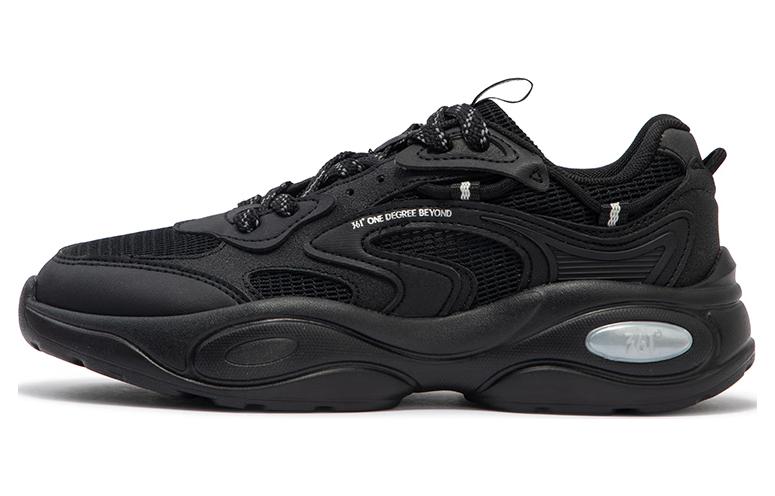 361° Surge 2 Cushioned Slip-Resistant Low-Top Chunky Sneakers Women's Black