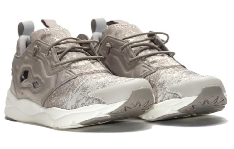 Reebok Furylite Anti Slip Wear Resistant Low Top Running Shoes Men's Brown
