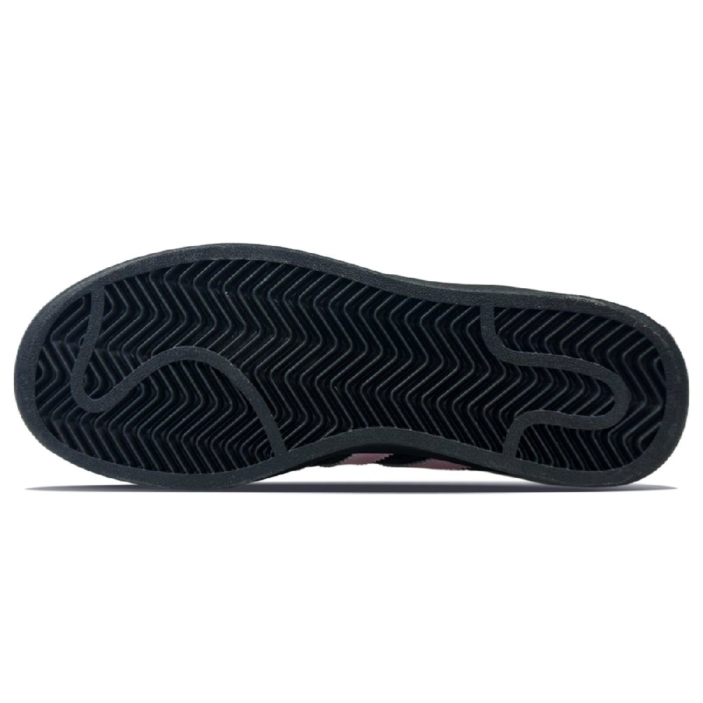 Adidas Originals SUPERSTAR XLG Anti Slip Wear Resistant Low Top Skateboard Shoes Unisex Black Pink
