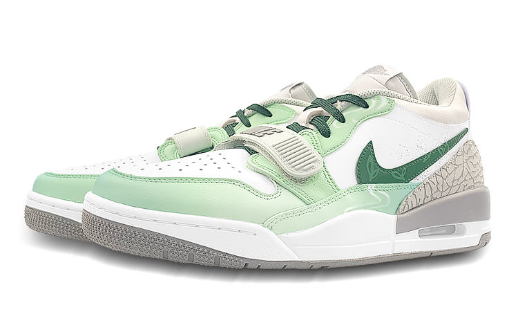 Jordan Legacy 312 Low-Top Skateboard Shoes Men's White Green Gray купить в интернет-магазине Yoocart с быстрой доставкой по России.
