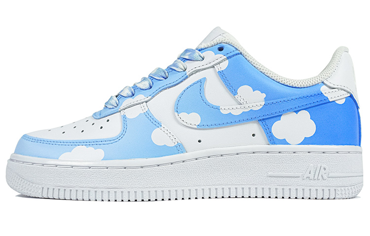 Nike Air Force 1 Low 07 Air Force 1, Jiuzhi Low Top Skateboard Shoes Men's Blue
