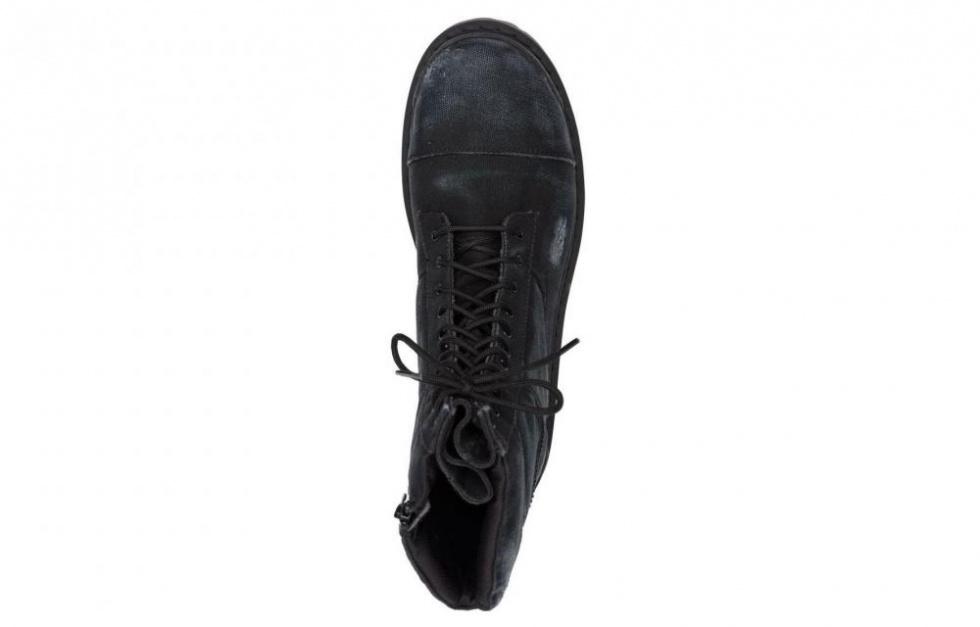 Balenciaga Combat Strike Boots 'Washed Black Cotton' купить в интернет-магазине Yoocart с быстрой доставкой по России.
