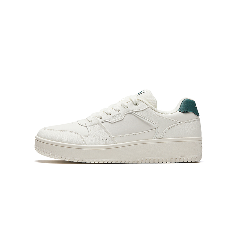 Anta Anti-Slip Wear-Resistant Low-Top Skateboard Shoes Men's White