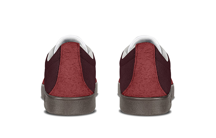 Adidas Neo Vl Court Lifestyle Low-Top Skateboard Shoes Unisex Red Brown