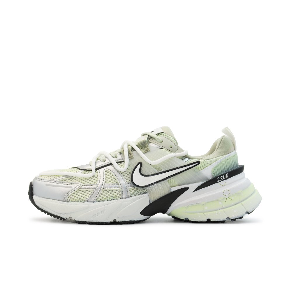 Nike V2K Run Running Shoes Women's Low-Top White/Silver/Green/Cyan