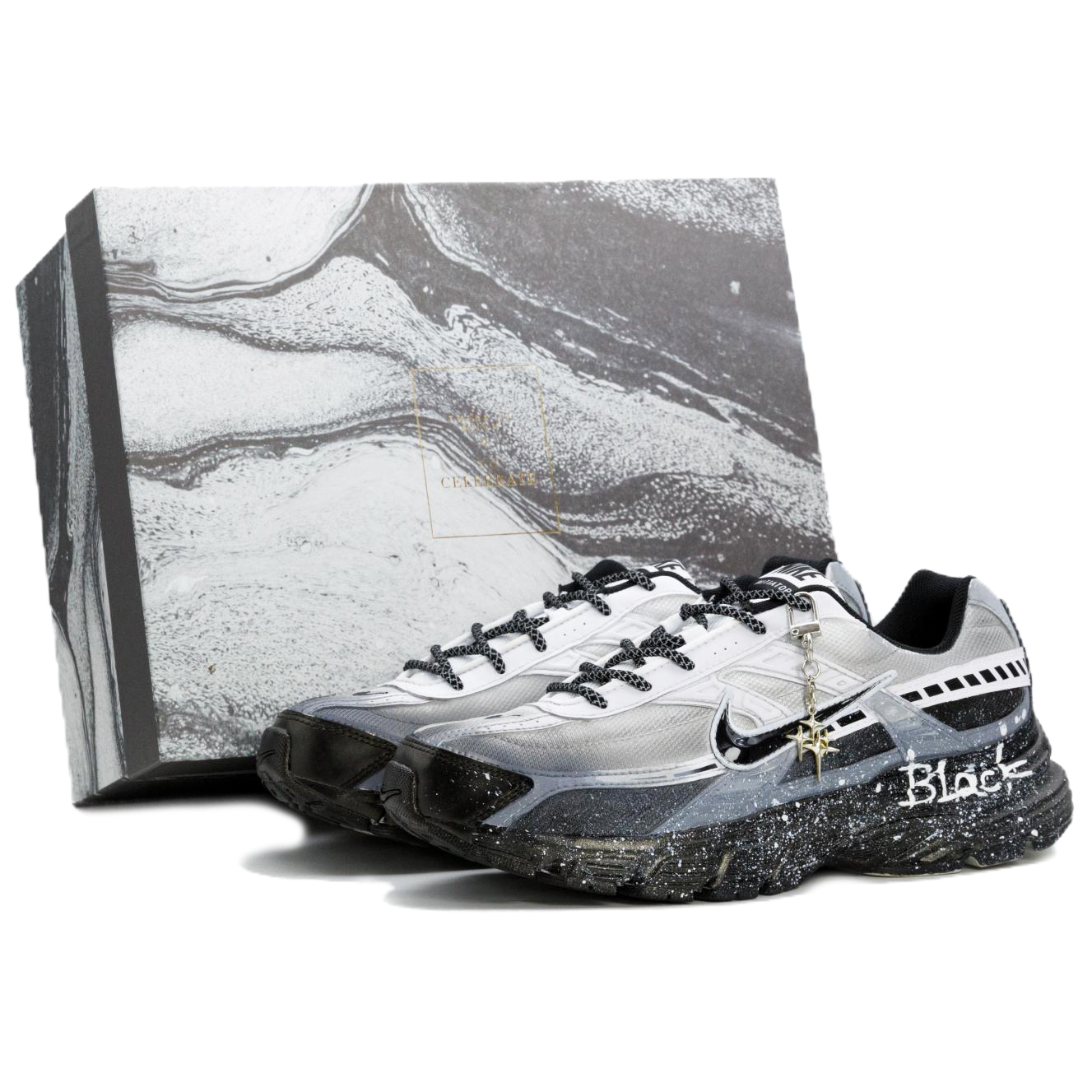 Nike Initiator Cushioning Support Breathable Low top Rubber Casual City Commute Running Shoes Men's