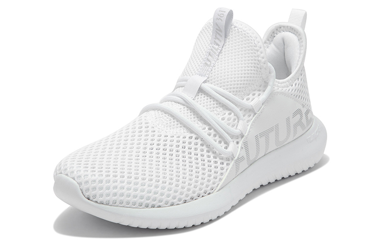 361° Cushioned Wear-Resistant Breathable Low-Top Running Shoes Women's Silver White