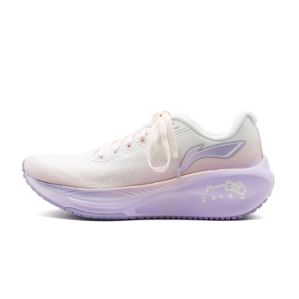 LiNing Wuyue 2.0 Breathable, Lightweight, Slip Resistant Low Top Training Running Shoes Women's Pink Purple