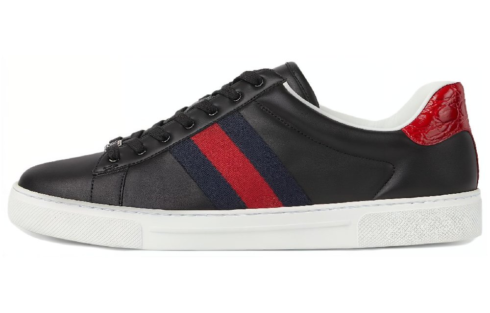 GUCCI Ace 'Black Blue Red'