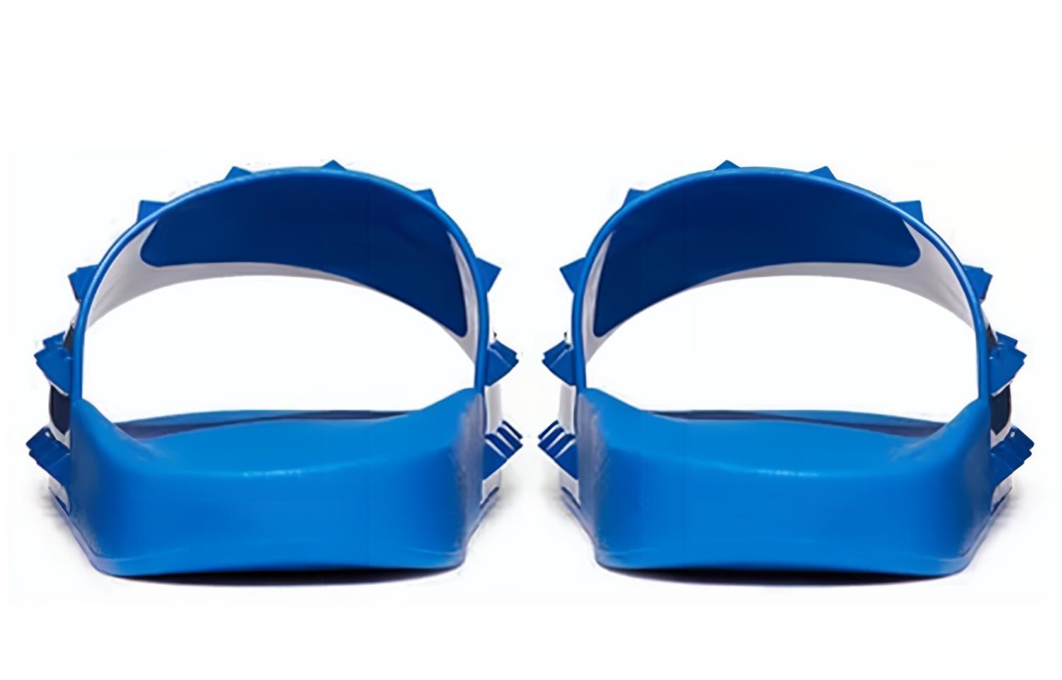 Valentino SUMMER VLOGO Slide Slippers Men's Blue