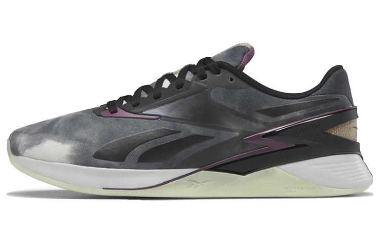Reebok Nano X3 'Core Black/Washed Plum/Storm Glow' Sneakers