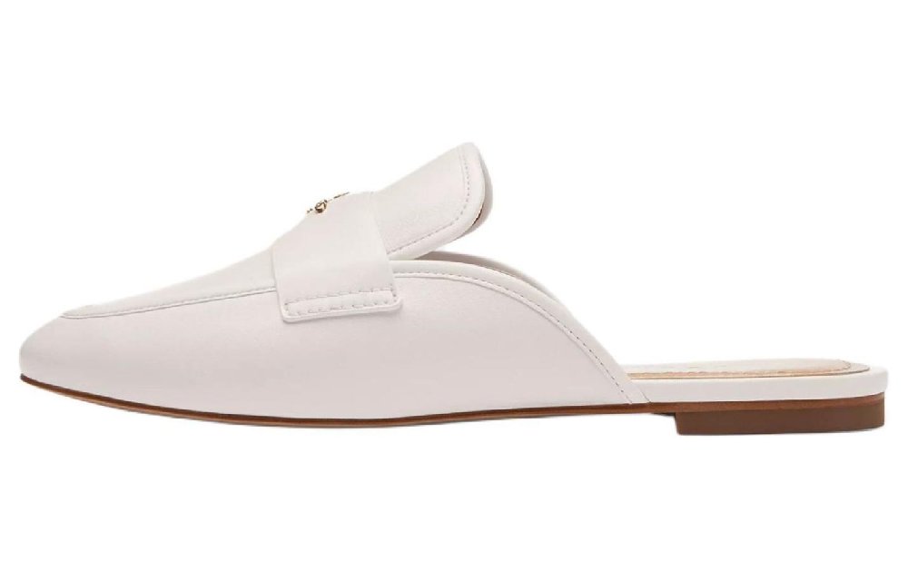 COACH Closed Toe Slippers Women's White