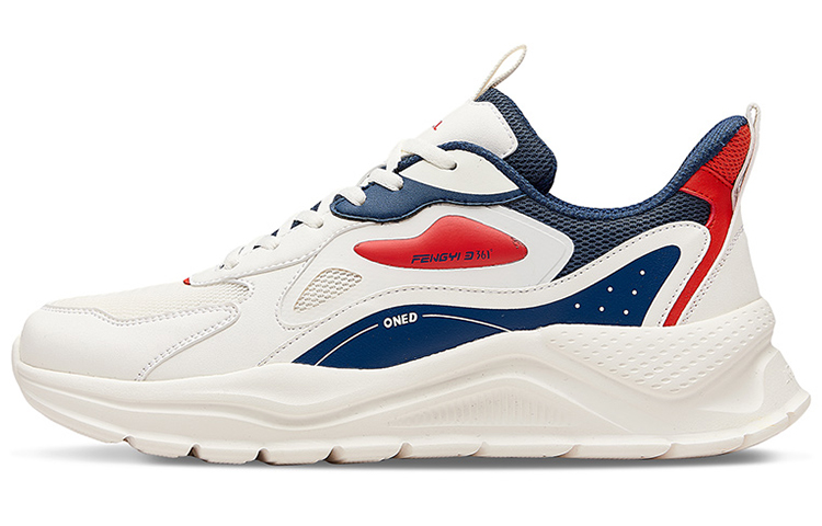 361° Casual Shoes Men Low-Top White/Blue