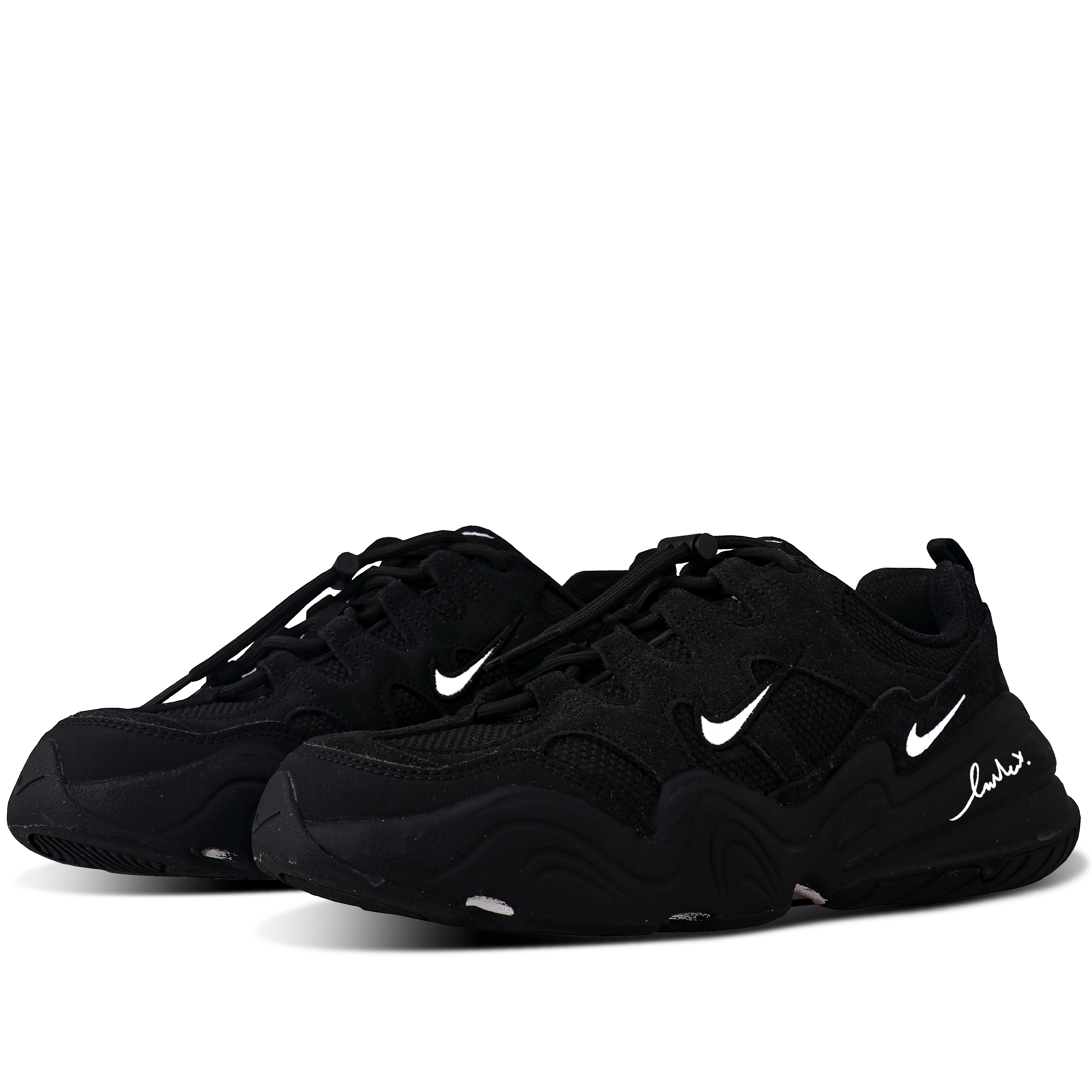 Nike Tech Hera Abrasion Resistant Lightweight Height Increasing Low top Casual Shoes Unisex Black купить в интернет-магазине Yoocart с быстрой доставкой по России.