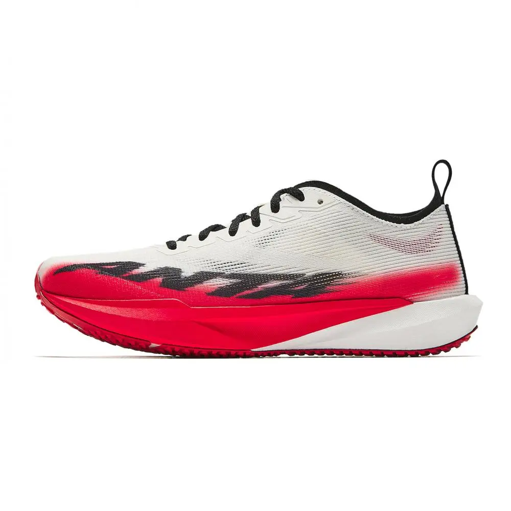 ANTA Plastic Pioneer Running Shoes Women's Low top Ivory White/Fiery Red/Basic Black 1