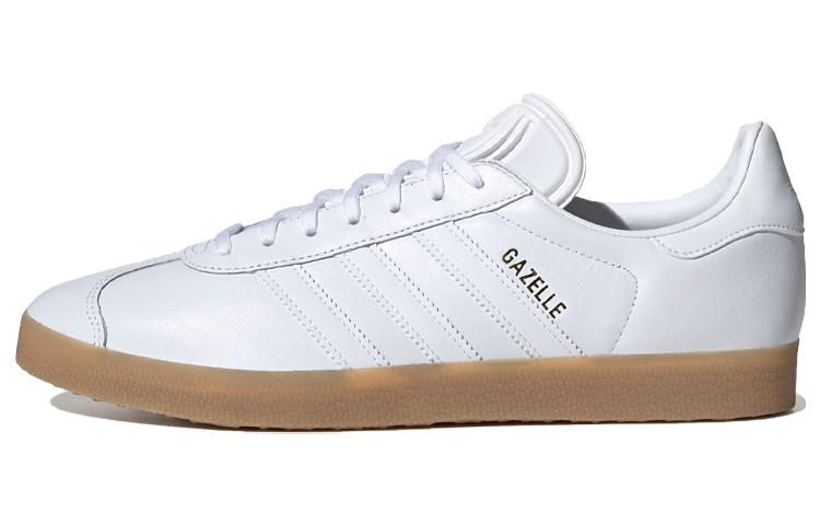Gazelle Adidas Originals 'White Leather Gum'