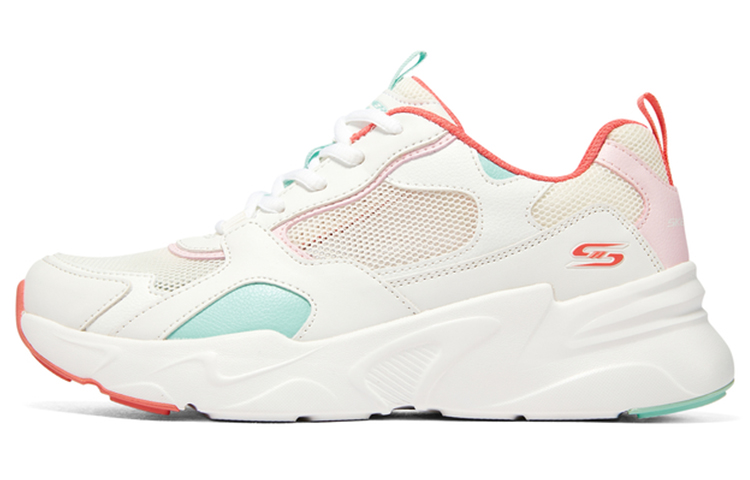 Skechers DLites 'White Pink' Women's