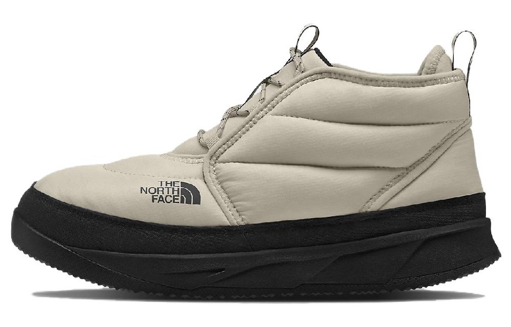 THE NORTH FACE Nse Chukkas Cushioning Height Increasing Ankle-Length Outdoor Boots Men's White Gray