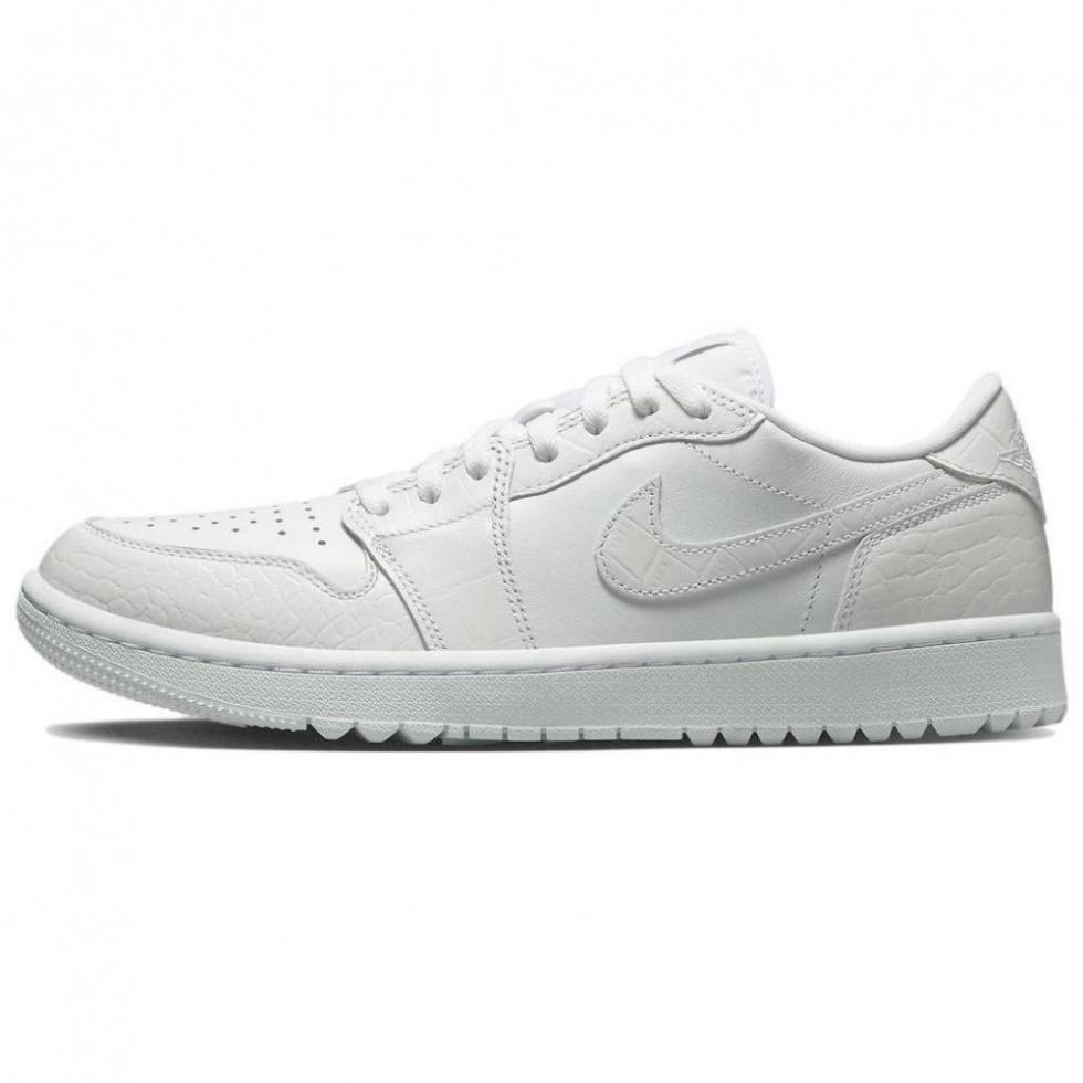 Air Jordan 1 Low Og Golf 'White Croc'